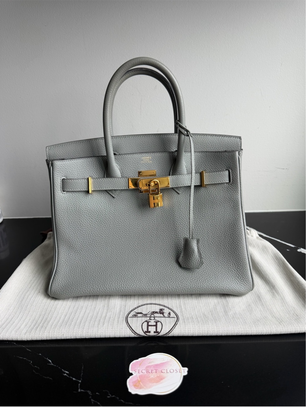 Hermes Birkin 30 Togo Leather with Gold Hardware